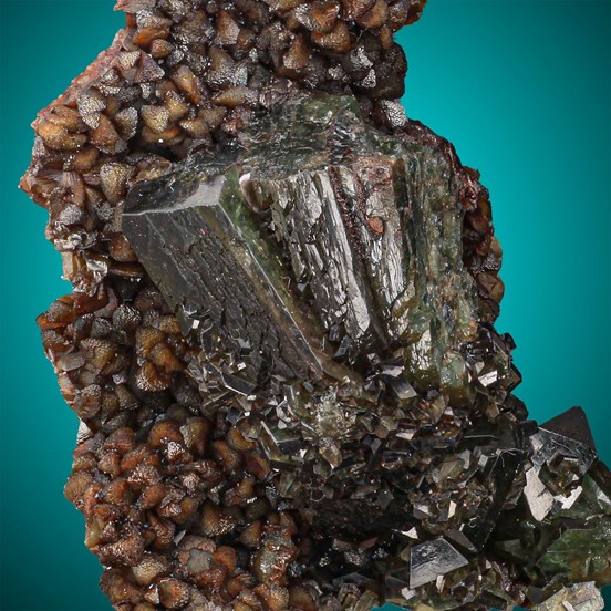 Ludlamite-Huanuni Mine | Huanuni | Dalence Province | Oruro Department | Bolivia